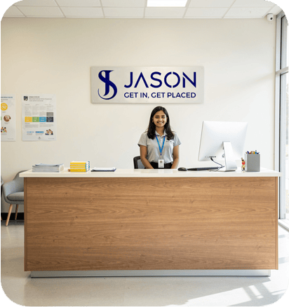 Jason School reception and support desk